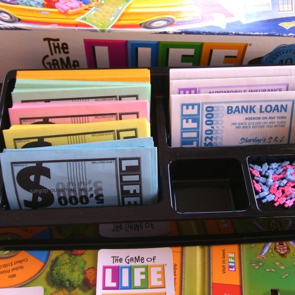 Vintage 1980s the Game of Life - Complete Milton Bradley "40th Anniversary" edit - Picture 6 of 16